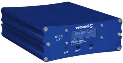 BLS 2 LITE MkII Audio over IP Transmitter-  Blueline