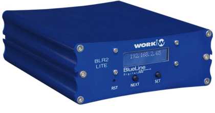 Audio over IP Receiver - BLR 2 LITE MkII, Blueline