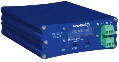 BLR 2A+ Audio over IP Receiver with 2 GPIO & Amplifier