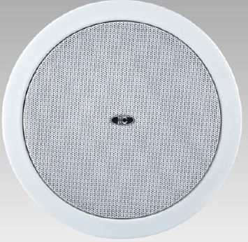 4" Ceiling Speaker  (1.5, 3, 6W), 130Hz-16KHz, 100V