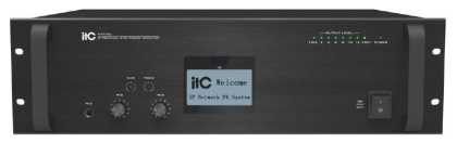IP Network Audio Amplifier, 240 watt, rack mountable
