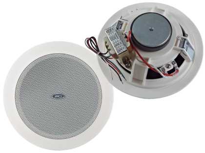 6" 9w Ceiling speaker, 3-6-9W /100v. Cutout 170mm