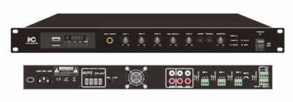 240w PA Amplifier Mixer, 4 Mic, 2 Aux, MP3, BT (DTB)