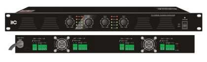 4 Ch x 60 Watt Class D Amplifier, 100v/4ohm, Balanced