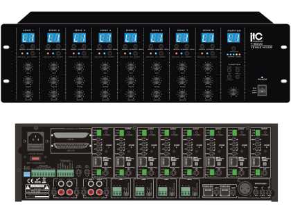 Audio Matrix, 8 x 8 Paging and Matrix System